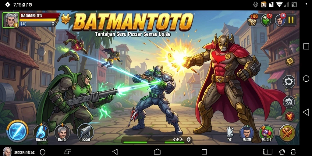 Tampilan gameplay seru BATMANTOTO dengan tantangan menarik.
