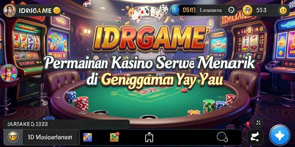 Tampilan menarik dari gameplay IDRGAME yang menggugah selera.