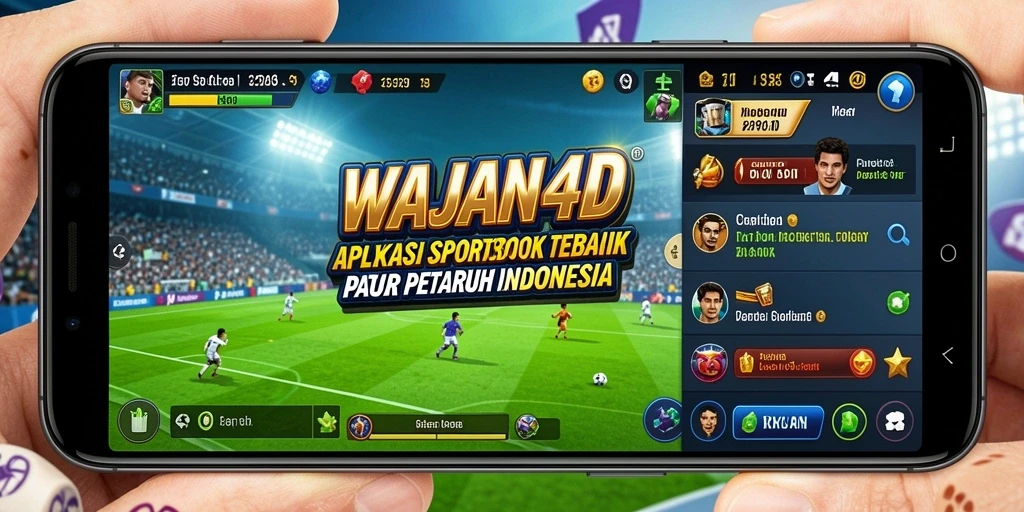 Tampilan gameplay WAJAN4D dengan fitur taruhan olahraga yang menarik.